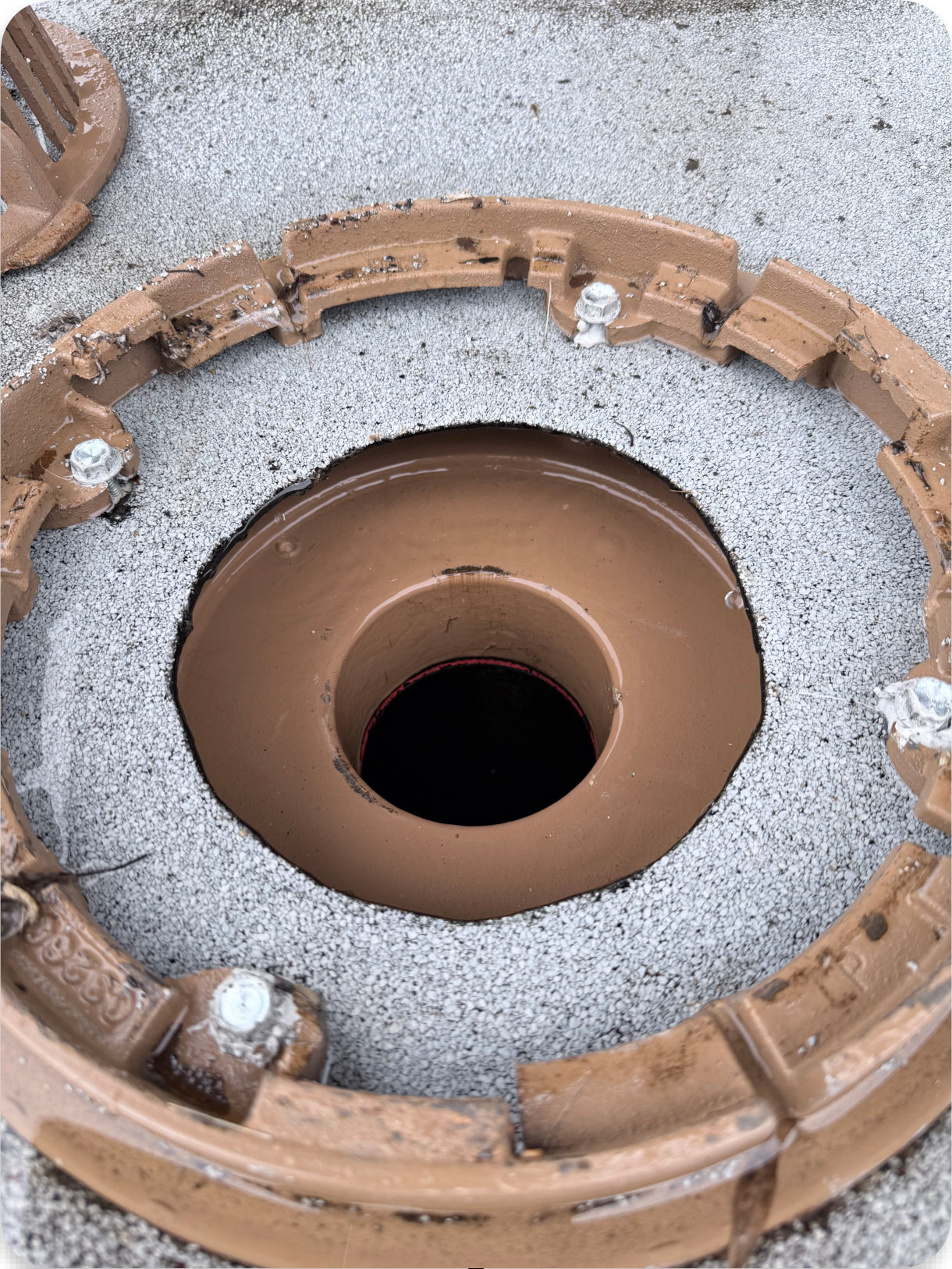 Drain detail
