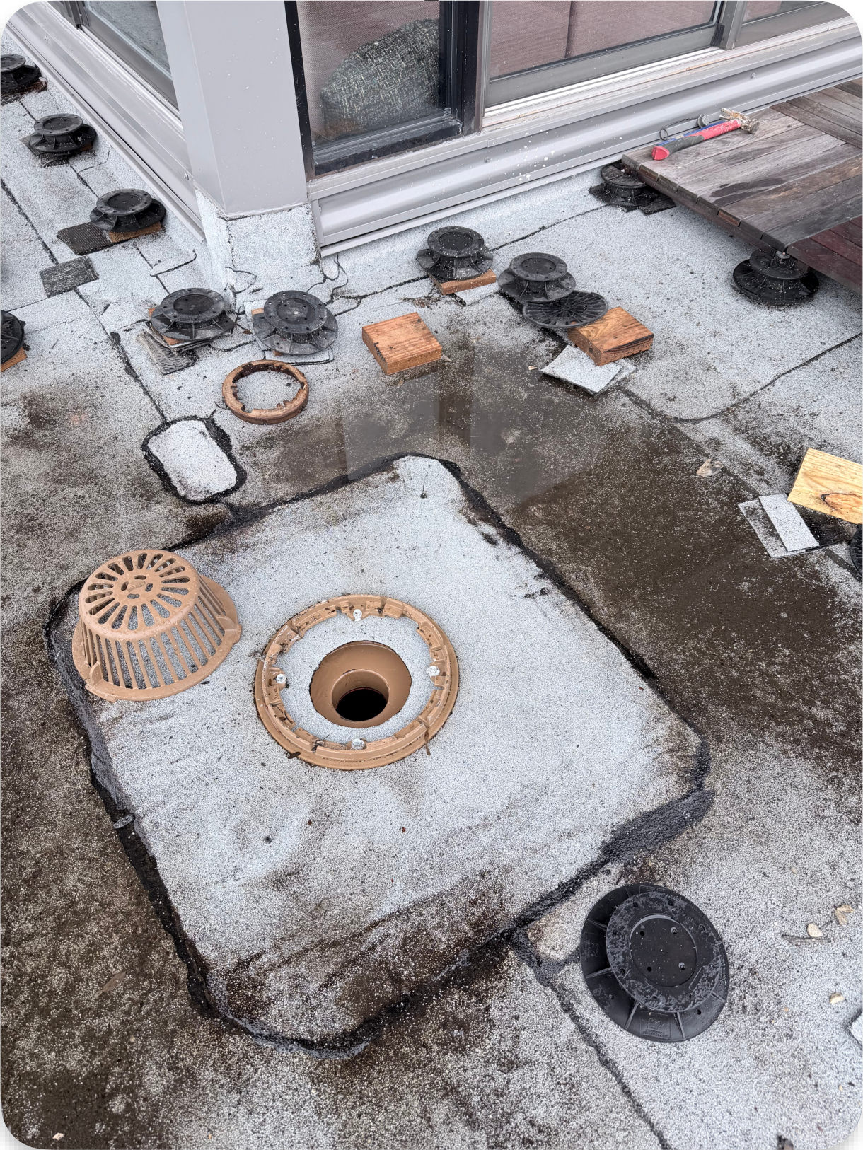Drain area