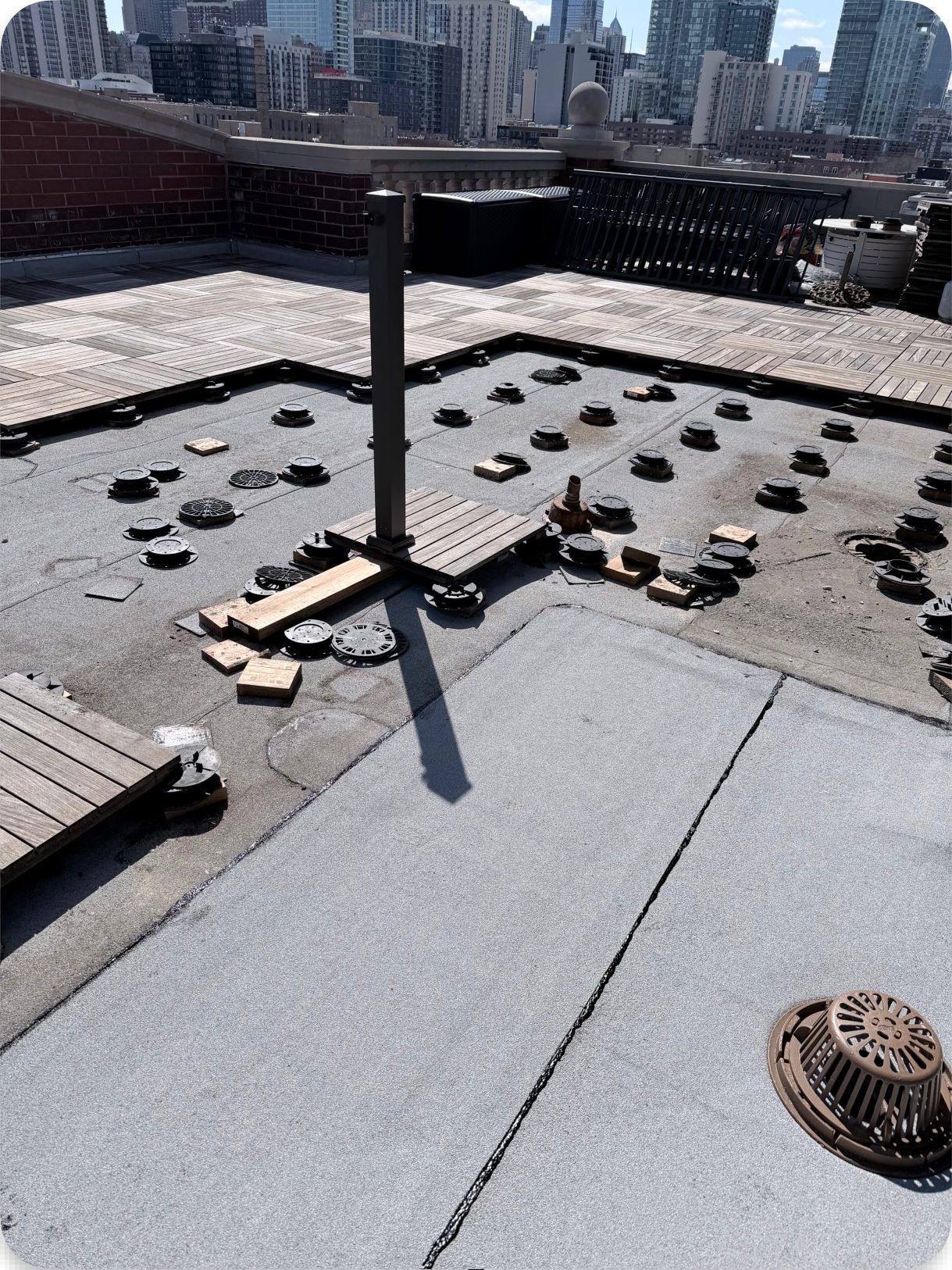 Roof work