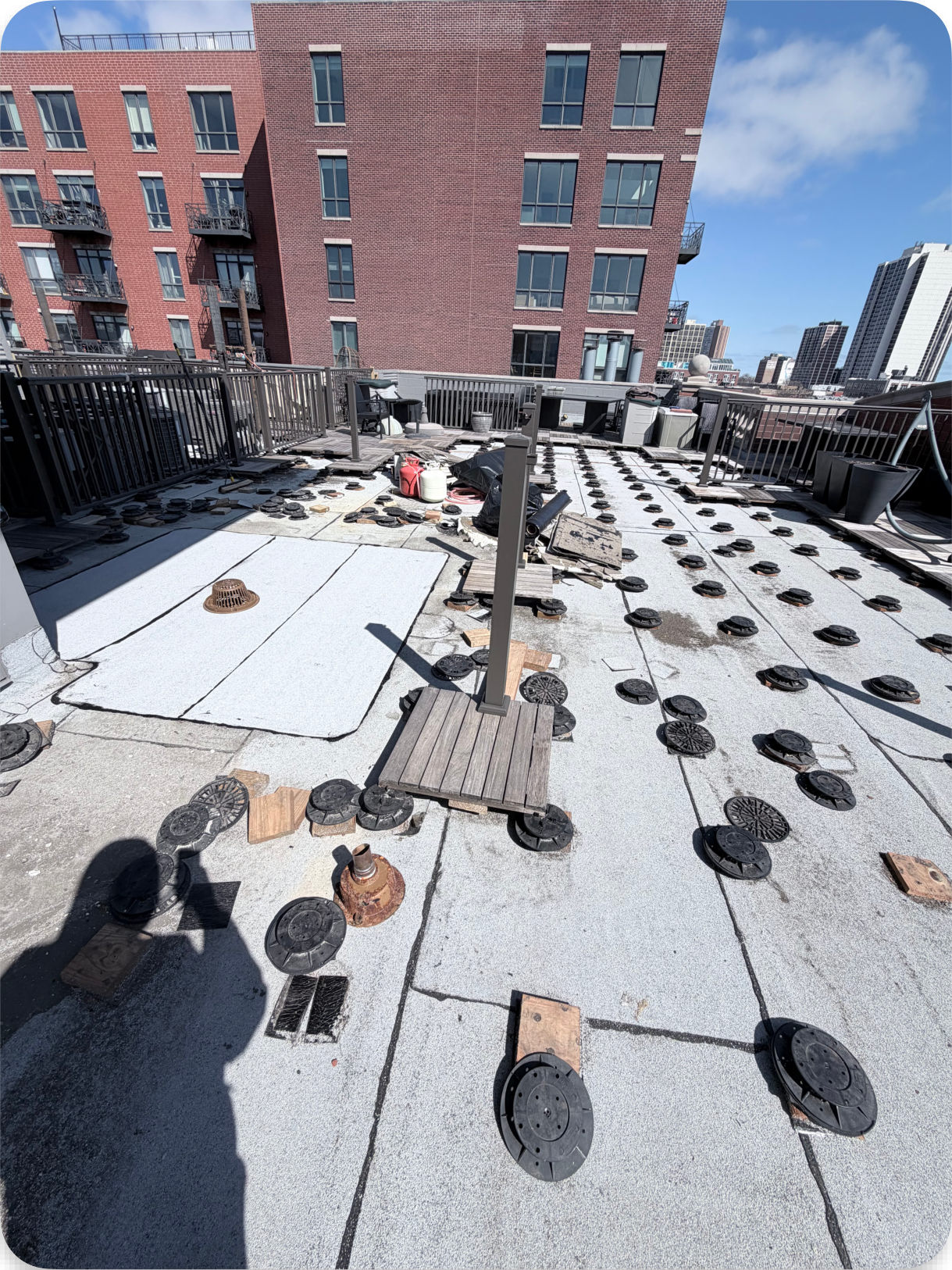 Roof work