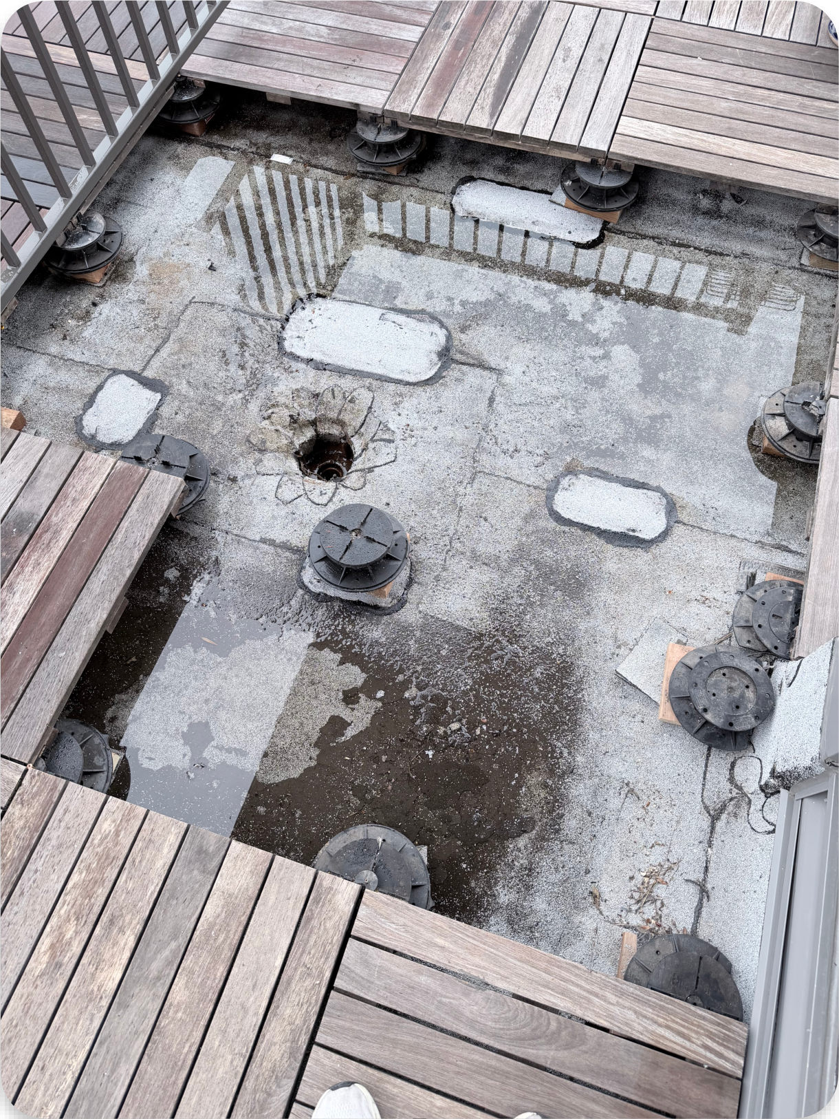 Old 2 inch drain