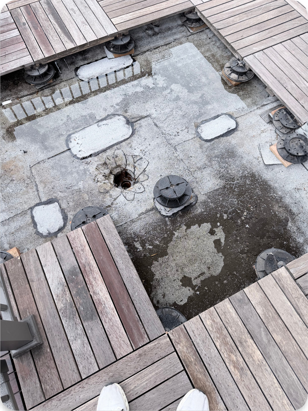 Old 2 inch drain